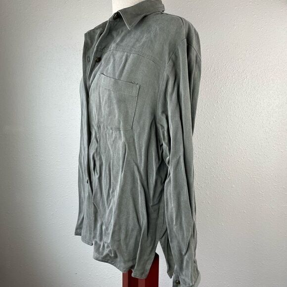 Nicole Summers Matching Tencel Button Down Shirt and Cropped Pants Size 16P EUC - Picture 4 of 10